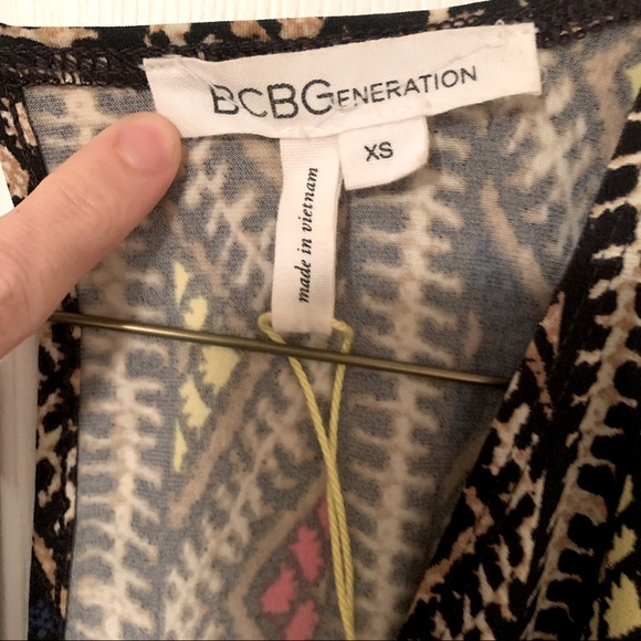 BCBGeneration Tribal Print Romper - Picture 4 of 5